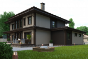 Визуализация загородного дома