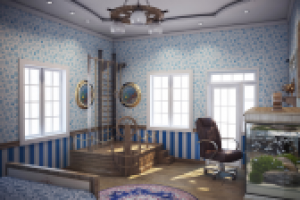 Детская в морском стиле