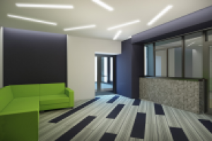 Входная группа в административном здании