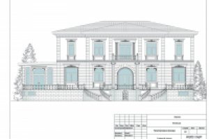 Фасады коттеджа (классика)