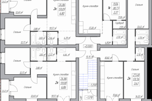 Планы квартир с расстановкой сантехники