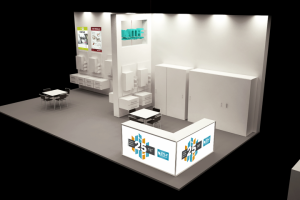 Разработка дизайна стенда компании на профильной выставке