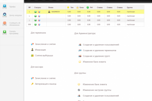 Личный кабинет пользователя - WEB приложение