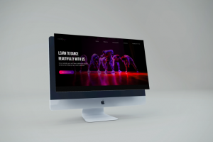 Дизайн лендинга студии танцев