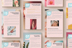 Оформление гайда секс-блогера @ivan.lutkov | polygraphy