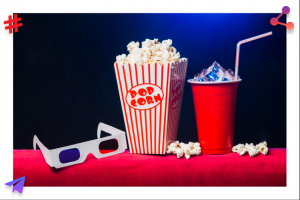 Афиша кинотеатров города. SMM ВКонтакте