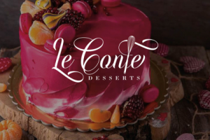 Логотип десерты "Le Conte"