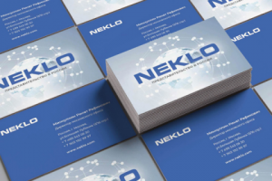 Визитки "Neklo"