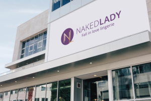 Вывеска "Naked Lady"