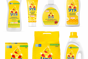 Дизайн логотипа и упаковки линейки "УТЯ"