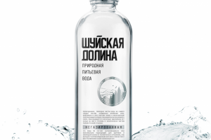 Дизайн этикетки питьевой воды «Шуйская долина»