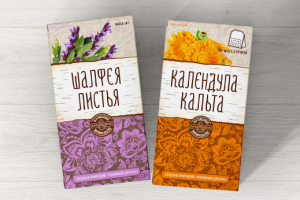 Дизайн упаковки сборов из натуральных трав и добавок