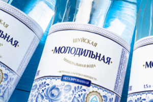 Дизайн этикетки минеральной воды