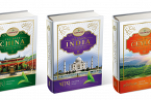 Подарочная упаковка для чая "Чайные книги"