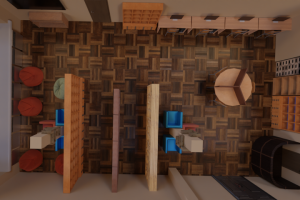 Дизайн библиотеки в школе "Интердом" города Иваново