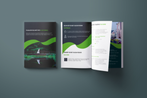 Дизайн брошюры романтического путешествия