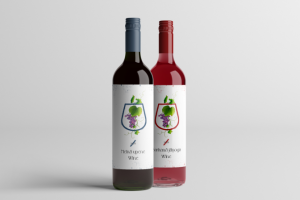 Дизайн этикетки для вина