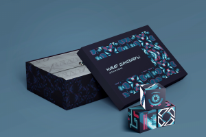 Дизайн упаковки детских кубиков "Кибер Динозавры"