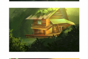 Разработка и отрисовка фонов для анимации