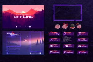 Дизайн для Twitch канала