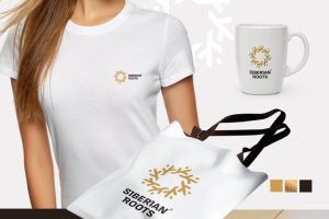 Siberian Roots стиль для бренда косметики и БАДов