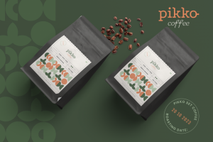 Pikko фирменный стиль кофейни