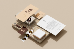 Фирменный стиль и айдентика для современной кофейни