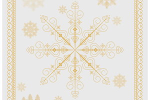 Новогодняя открытка для банкетного зала