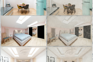 Скетч интерьера