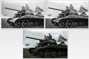 Реставрация и раскрашивание фото