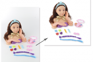 Обработка фото игрушки