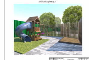 Ландшафтный проект участка (Пенза)