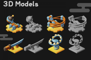 3D модели - игровая графика