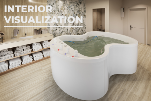 Интерьерная визуализация процедурного кабинета