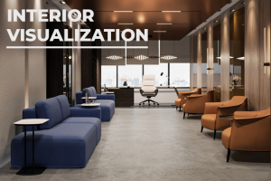 Интерьерная визуализация офиса