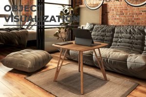 Визуализация журнального столика