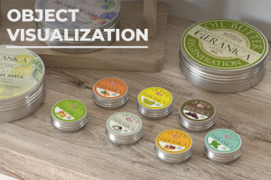 Предметная визуализация натуральной косметики