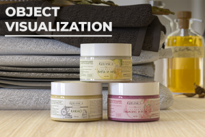 Предметная визуализация натуральной косметики