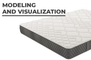 Моделирование и визуализация матраса