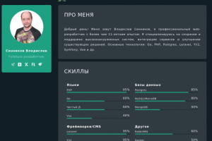 Сайт визитка