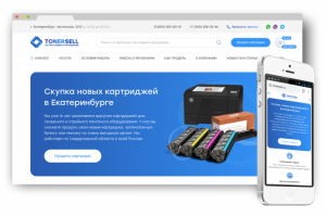 Сайт-каталог «Tonersell»