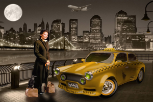 Текст для листовки "Такси в аэропорт"