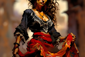 танцовщица