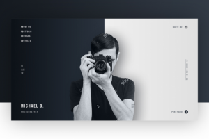 Персональный сайт фотографа