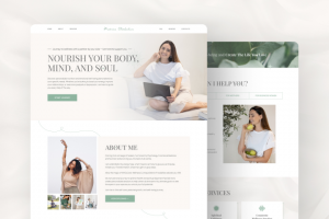 Дизайн лендинга для коуча и наставника Екатерины Горбачевой