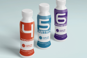 Дизайн этикеток для функционального напитка