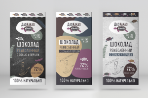 Дизайн упаковки для ремесленного шоколада