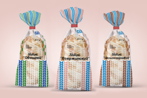 Дизайн упаковки для серии хлеба