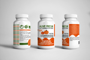 Разработка дизайна этикеток для серии органических продуктов