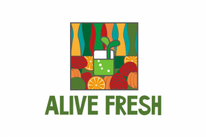 Логотип для компании Alive fresh